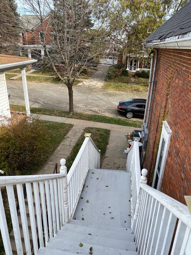 Stairs to the unit - 1871 N Main St