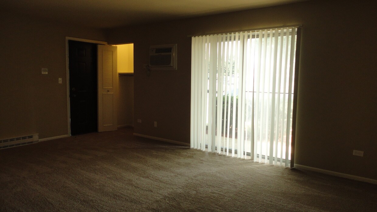Living room w/patio - 563 W Lies Rd