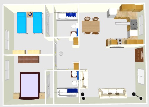 2 Bed 2Bath - 1319 Marshall Rd