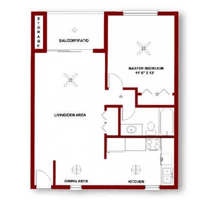1 hab - Hillmark Apartments