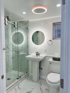 New remodeled bathroom. - 8975 Shoreham Dr