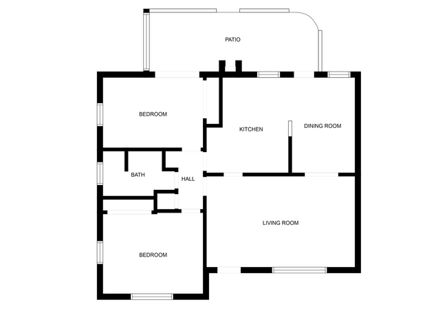 Floor plan - 2474 New York Dr