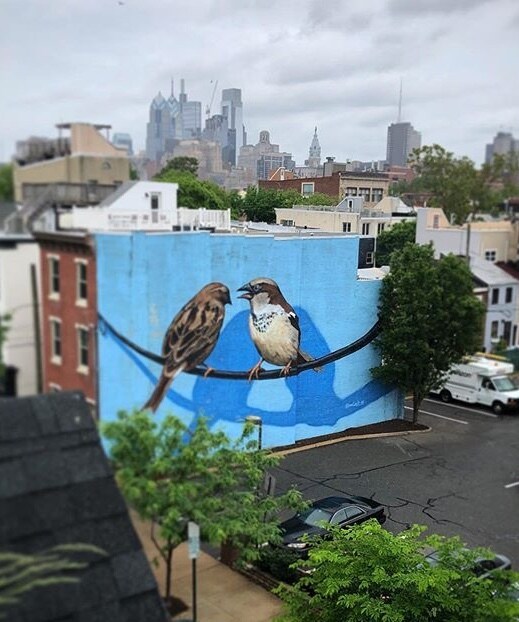 Edificio totalmente renovado con mural personalizado. - 515 Fitzwater St