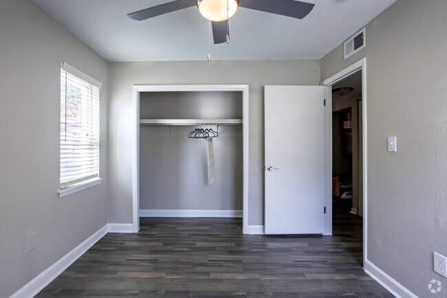 Spacious bedrooms with ceiling fans - Finley