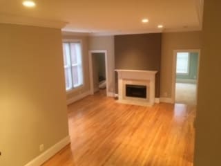 Spacious open concept with gas fireplace - 1520 O St NW
