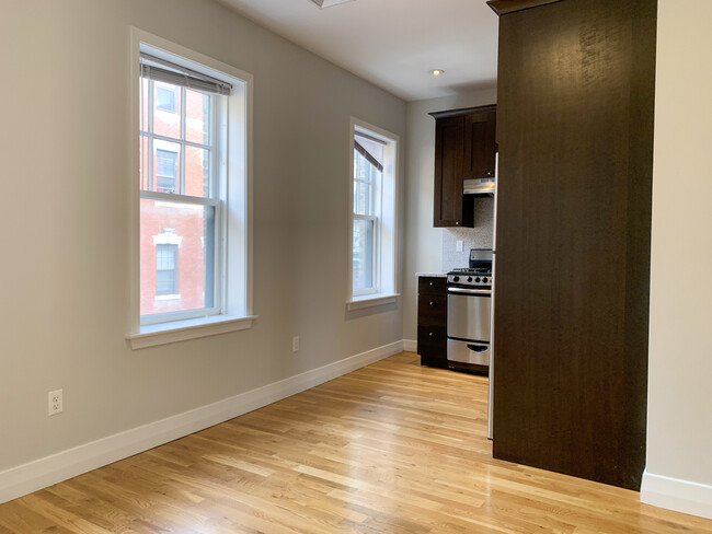 Facing towards front of building from living area - 33 Anderson St