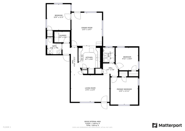 Floor Plan - 2635 Fenton St