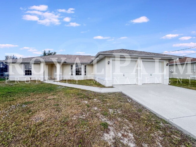 Photo - New Year, New House? 3BR/2BA Lehigh Acres Home with Garage, Lawn Care, and Big Main Character Energy