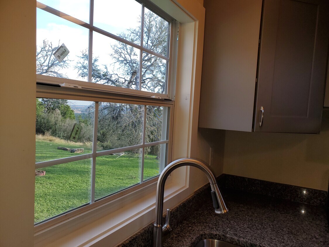 Kitchen window view - 106 Scenic Vw