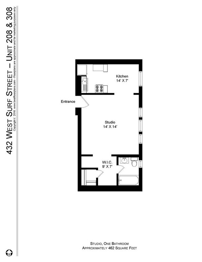 Foto del edificio - 432 W Surf St