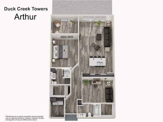 Floorplan - Casa II Apartments