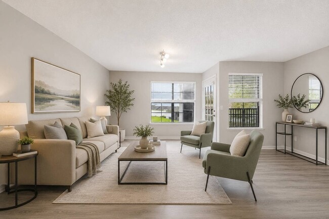 Living Area - Villas At Blue Cove Apartments