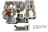 2 BED / 2 BATH  with Solarium