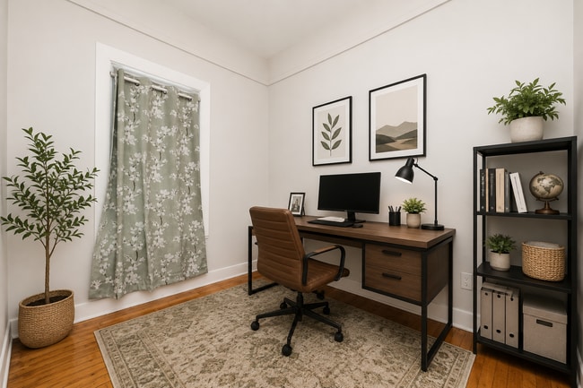 Photo - Newly painted 3-Bed 2nd floor unit with Large Windows & Hardwood Floors at 755 Somerville Ave Apartment
