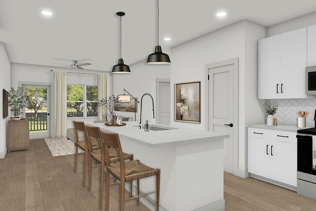Cocina Garrett Turkey Creek (Renderizado) - Garrett Turkey Creek