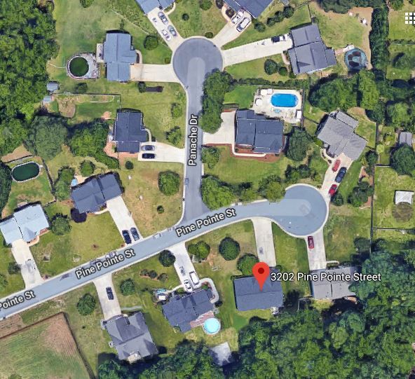 Vista en mapa del barrio - 3202 Pine Pointe St