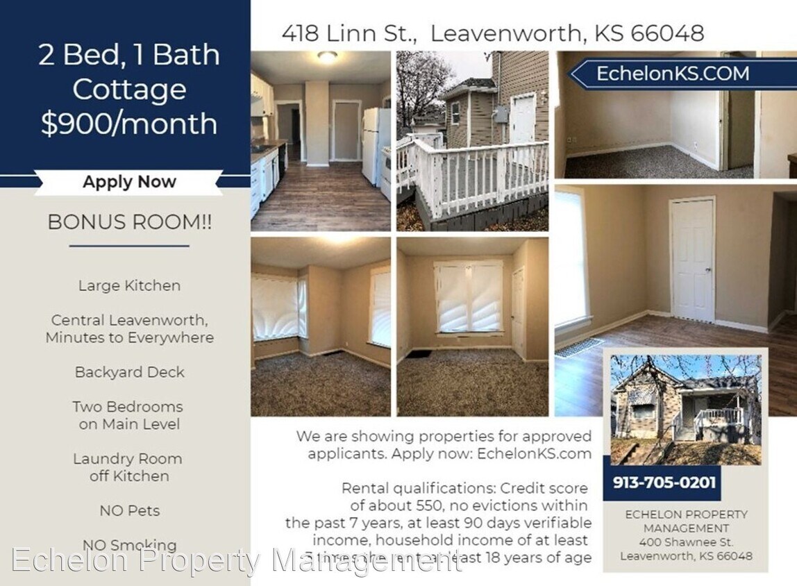 Primary Photo - 2 br, 1 bath House - 418 Linn Street