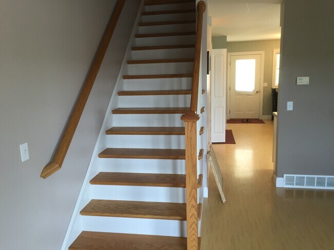 Stairs to second floor - 294 Saratoga Ave