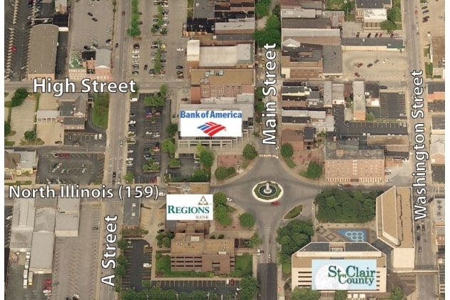 Aerial Photo - Brede Tower Apartments North