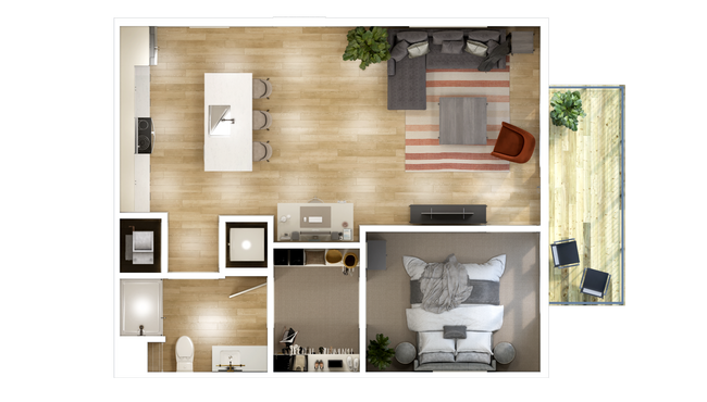Interior Photo - The Mill on Flax