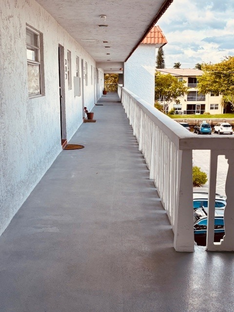 View of Covered Breezeway and Front Door - 1400 NE 57th St