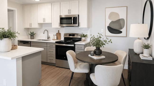Algunas imágenes han sido retocadas digitalmente con fines ilustrativos. Los apartamentos se alquilan sin amueblar. - Bancroft Towers Apartments