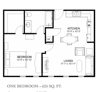 1BR/1BA - Dallas High School Apartments