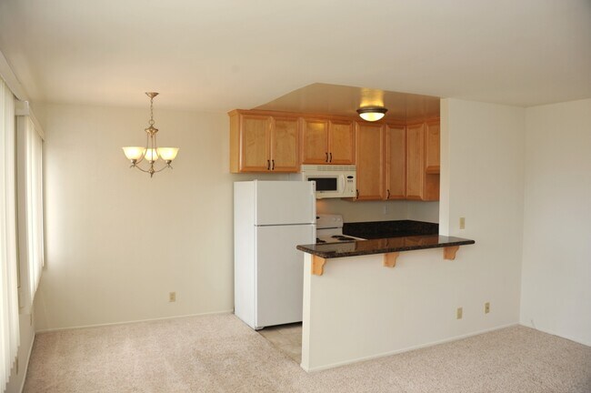 Kitchen view from Living Room - 540 Avenue C