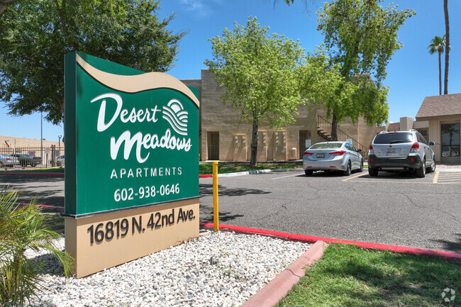 Monument Signage - Desert Meadows