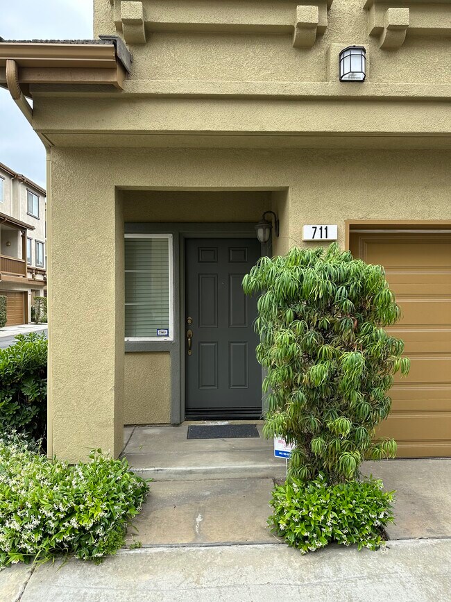 Unit 711 entrance door - 22919 Mariposa Ave