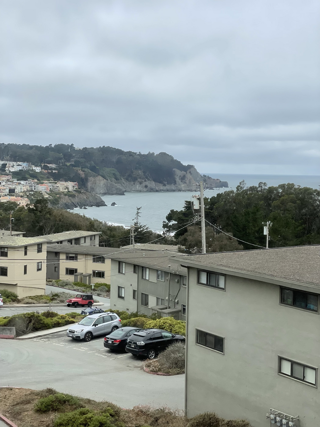 The beautiful view of Baker Beach seen from one of the many spots in the apartment. - 1571 Pershing Dr