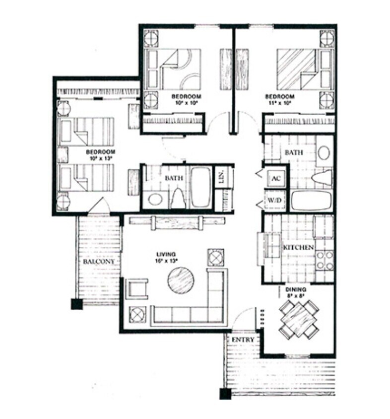Layout - 218 North Texas