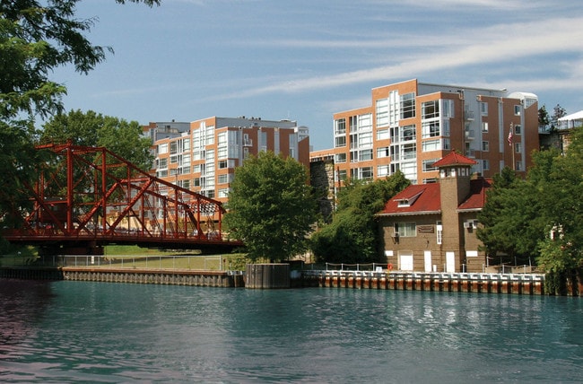 View across the river - Stonebridge Waterfront