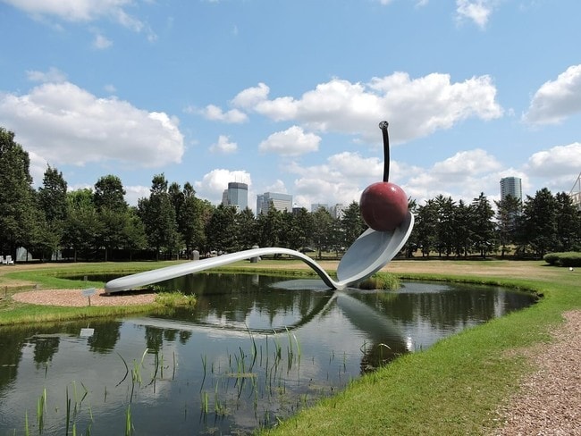 The Spoonbridge and Cherry at the Minneapolis Sculpture Garden