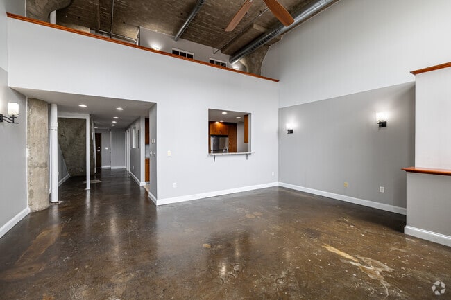 2BR, 2BA Loft - Living Room - 1429 Park Street LLC