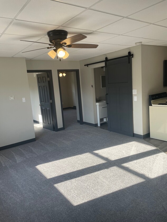 Living Room/Kitchen - 112 W 1st St
