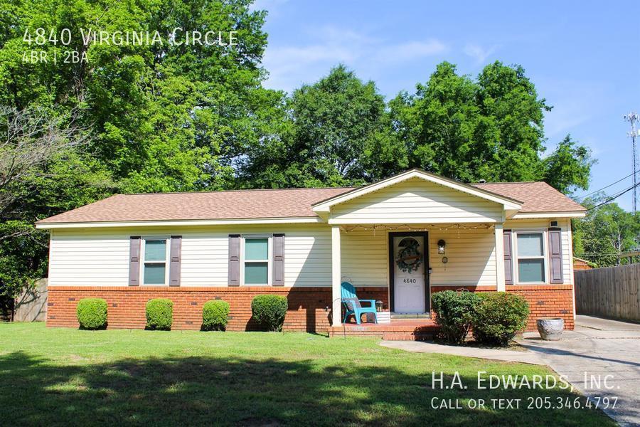 4840 Virginia Cir, Tuscaloosa, AL 35401 - House Rental in Tuscaloosa ...