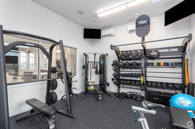 Fitness Center Free Weights - Columbia River Walk