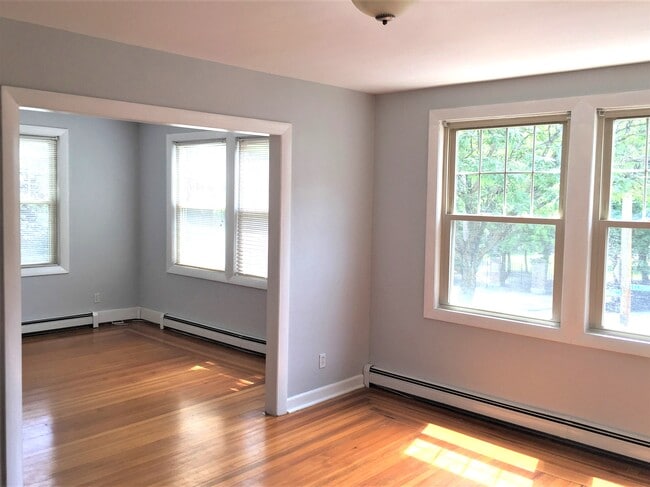 separate living and dining rooms, hardwood floors - 142 Humboldt Ave