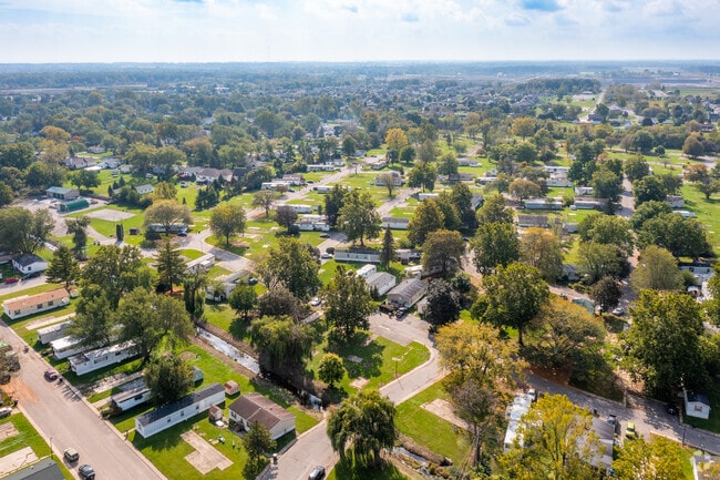 Aerial Photo - Holiday South Mobile Homes