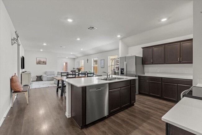Building Photo - Modern single-story home with 4 bedrooms, 2 bathrooms, open-concept living, stylish kitchen, two-...