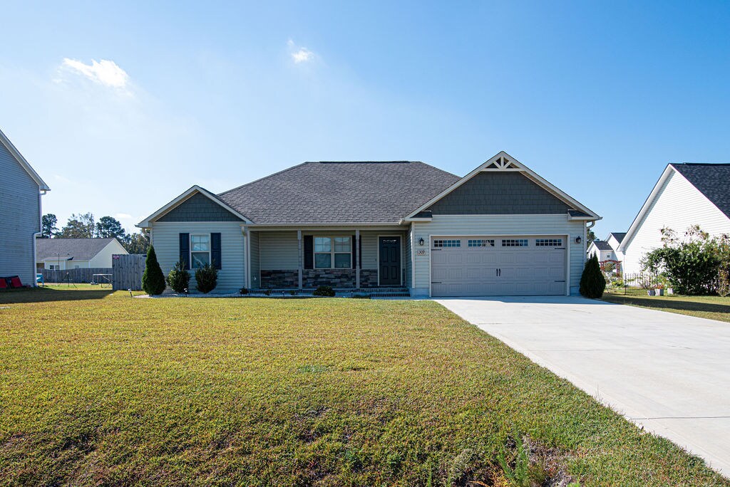 309 Channel Run Ln, Sneads Ferry, NC 28460 House Rental in Sneads