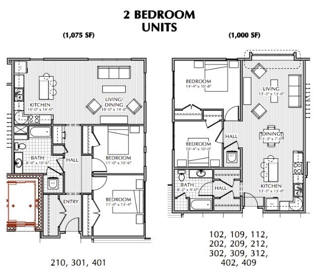 Floorplan - Bacon Street Lofts