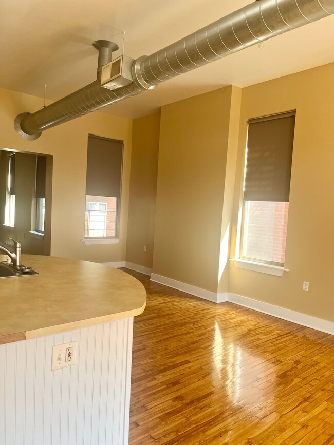 Open Dining/Living Space - 1206 Clay St