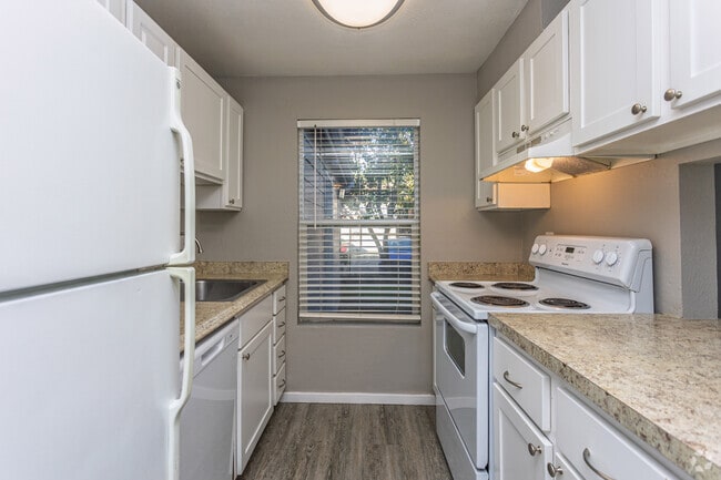 2BR, 1BA - 850SF - Kitchen - Pacifica Apartments