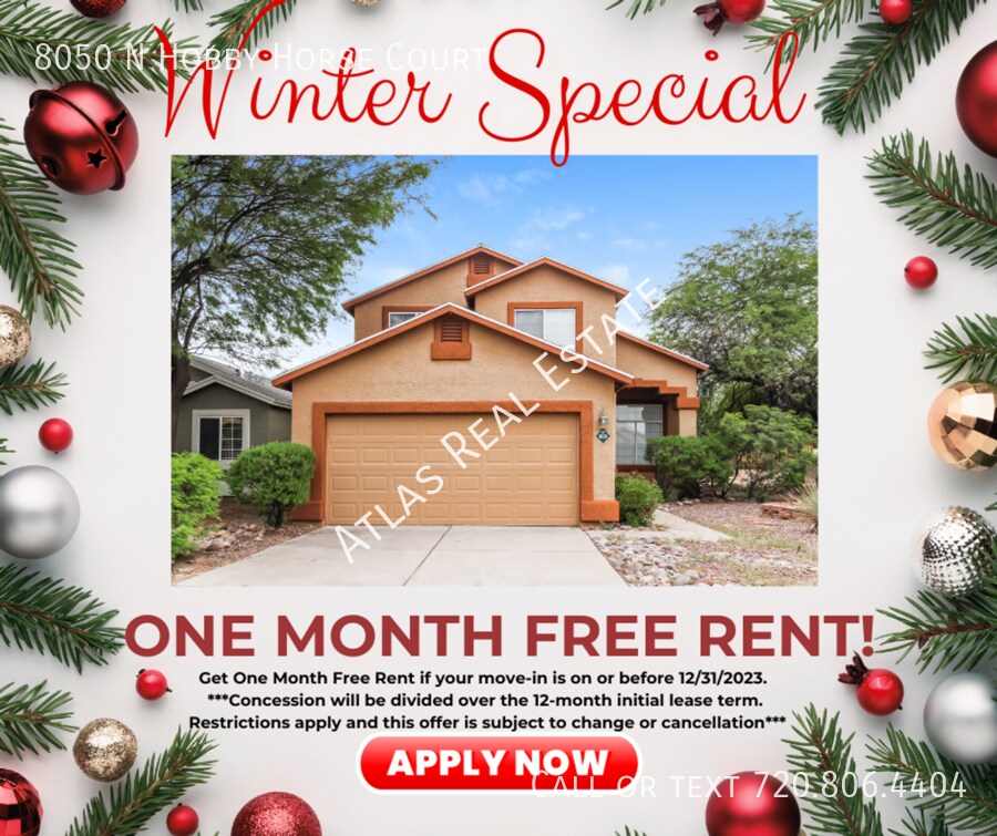 HOLIDAY SPECIAL! 6 WEEKS FREE RENT IF MOVE... House Rental in Tucson