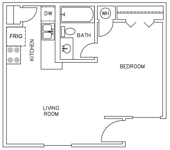 Studio - Alpine Apartments