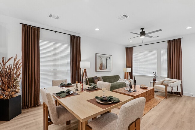 Ellery Lane Apartments Dining and Living Area - Ellery Lane