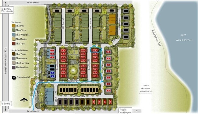 Foto del edificio - Newer Townhouse in Lake Forest Park!