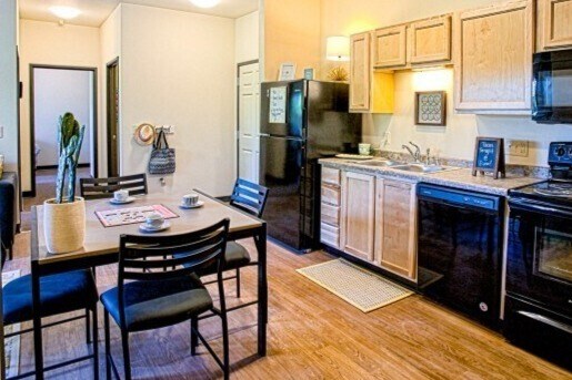 Cocina - Vue Campus Apartments